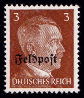 1945 3pf Ruhr, Pocket Military Post, Germany (Mi. 17, CV $90, Signed, MNH)