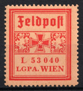 1937-45 Vienna, Air Force Post Office LGPA, Military Mail, Germany (Signed)