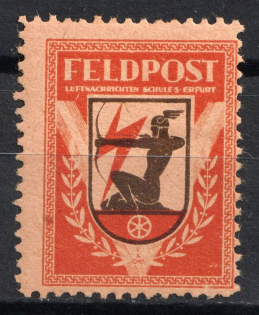 Erfurt, Air Force Post, Military Mail, Germany