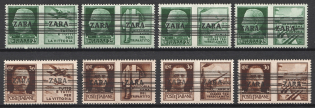 1943 Zadar, German Occupation, Germany (Mi. 35-36, Full Set, Signed, CV $360, MNH)