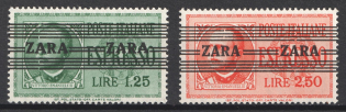 1943 Zadar, German Occupation, Germany (Mi. 37-38, Full Set, Signed, CV $400, MNH)