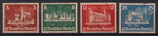 1935 Third Reich, Germany (Mi. 576 - 579, Full Set, CV $230, MNH)