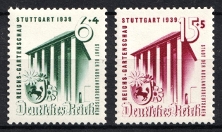 1939 Third Reich, Germany (Mi. 692 - 693, Full Set, CV $20, MNH)