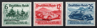 1939 Third Reich, Germany (Mi. 695-697, Full Set, CV $360, MNH)