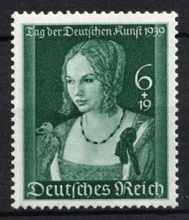 1939 Third Reich, Germany (Mi. 700, Full Set, CV $50, MNH)