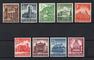 1940 Third Reich, Germany (Mi. 751-759, Full Set, CV $50, MNH)