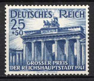 1941 Third Reich, Germany (Mi. 803, Full Set, CV $20, MNH)