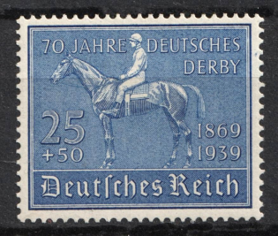 1939 Third Reich, Germany (Mi. 698, Full Set, CV $30)