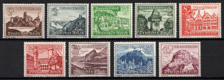 1939 Third Reich, Germany (Mi. 730 - 738, Full Set, CV $20)