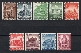 1940 Third Reich, Germany (Mi. 751 - 759, Full Set, CV $20)