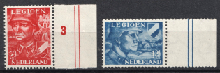 1943 Netherlands Legion, Germany (Full Set, MNH)
