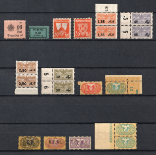 Germany Holiday Contribution Stamps, Group