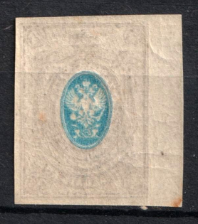 1917 15k Russian Empire (OFFSET of Center, Print Error)