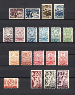 1938 Soviet Union USSR, Collection (Full Sets)