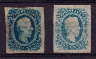 The Confederate States of America Postage, United States Locals & Carriers (Genuine)