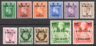 1950 Somalia British Administration (Full Set)