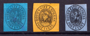 1c Boyd's City Express Post, United States Locals & Carriers (Old Reprints and Forgeries)