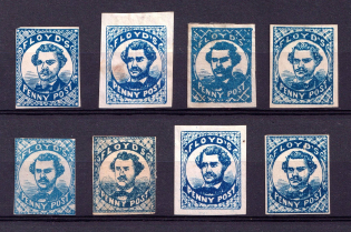 Floyd's Penny Post, United States Locals & Carriers (Old Reprints and Forgeries)