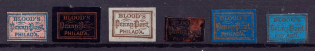Blood's Penny-Post Philad'a, United States Locals & Carriers (Old Reprints and Forgeries)
