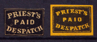 Priest's Paid Dispatch, United States Locals & Carriers (Old Reprints and Forgeries)