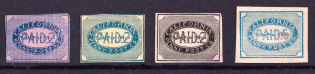 California Post, United States Locals & Carriers (Old Reprints and Forgeries)