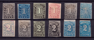 Brown & Cos City Post, United States Locals & Carriers (Old Reprints and Forgeries)