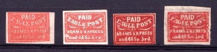 Eagle Post Adam's Express, United States Locals & Carriers (Old Reprints and Forgeries)