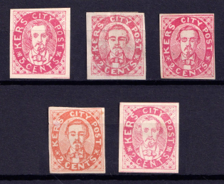 Kers City Post, United States Locals & Carriers (Bogus Stamps)