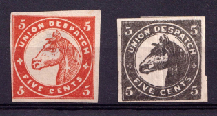 5c Union Dispatch, United States Locals & Carriers (Bogus Stamps)