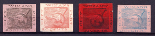 10c City Winan's Post, United States Locals & Carriers (Bogus Stamps)
