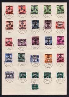 1940 General Government, Germany (Full Set, CV $180, Krakow Postmark)