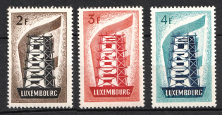 1956 Luxembourg, Europa CEPT (Full Set, CV $850, MNH)