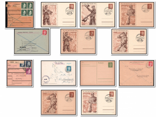 Germany Occupation of Ukraine, Propaganda, Postcards