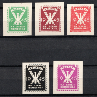 1945 Helmstedt, Polish DP Camp (Displaced Persons Camp) (Signed, MNH)