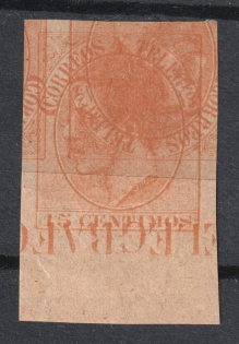 15c Spanish Colonies (DOUBLE Printing, Print Error)