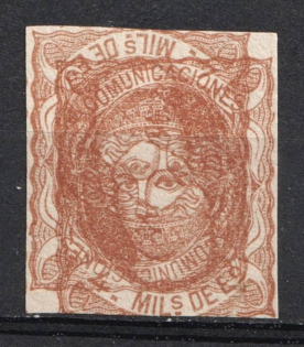 Spanish Colonies (DOUBLE Printing, Print Error)