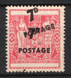 New Zealand, British Colonies (DOUBLE Overprint, Print Error, MNH)