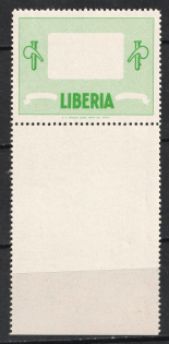Liberia (MISSED Center, Print Error, MNH)