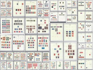 Poland, Large Collection (68 Pages, Canceled)