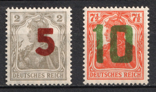 1919 Poland (Mi. 135 - 136, Full Set, Signed, CV $580)