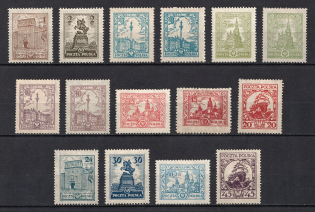 1925-27 Poland (Mi. 233 - 243, Full Set, CV $100)