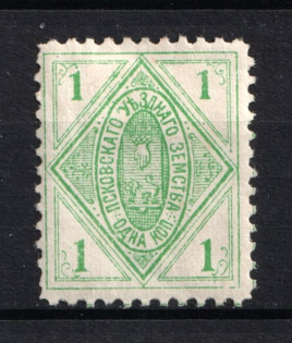 1891 1k Pskov Zemstvo, Russia (Schmidt #11)