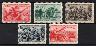 1940 The Re-Unification Ukraine SSR and Byelorussia SSR, Soviet Union USSR (Full Set, MNH)