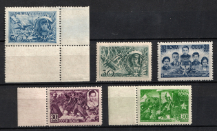 1944 Heroes of the USSR, Soviet Union USSR (Full Set, MNH)