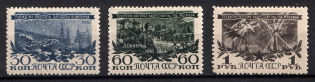 1945 3rd Anniversary of the Victory Moscow, Soviet Union USSR (Full Set, MNH)