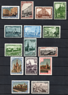1947 23rd Anniversary of the Lenins Death, Soviet Union USSR (Full Set, MNH)