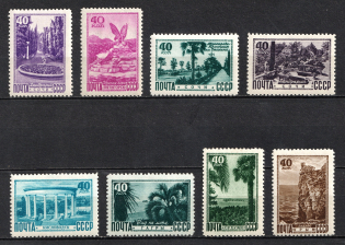 1949 Views of Crimea and Caucasus, Soviet Union USSR (Full Set, MNH)