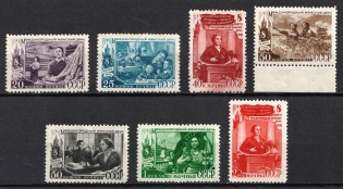 1949 International Day of Women (March, 8), Soviet Union USSR (Full Set, MNH)