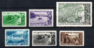 1949 The State Forest Shelter Belts in the USSR, Soviet Union USSR (Full Set, MNH)