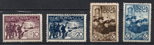 1938 Rescue of the North Pole Expedition, Soviet Union USSR (Full Set)